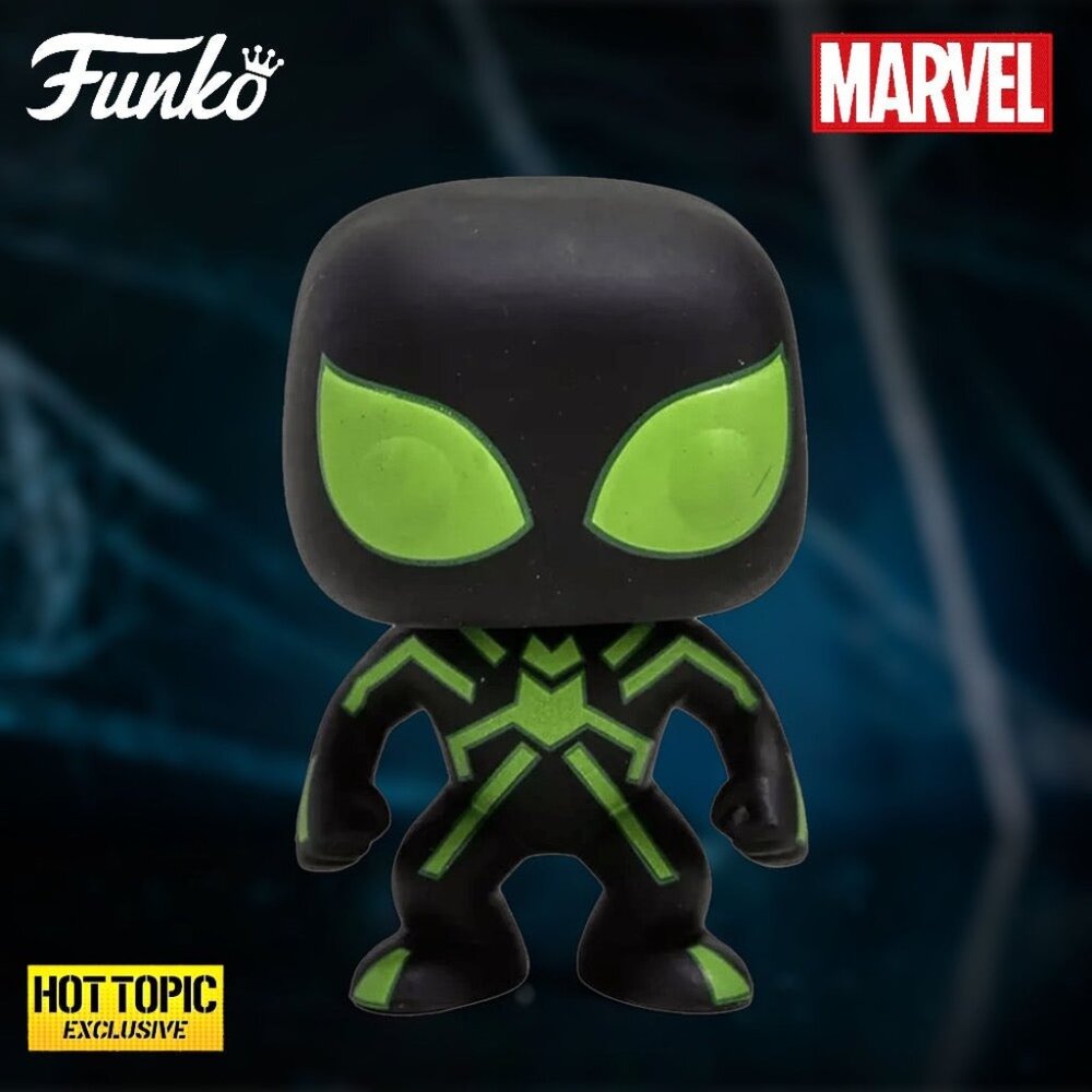 Funko POP! Marvel Spider-Man in Stealth Suit Exclusive Figure #195! - Picture 9 of 9